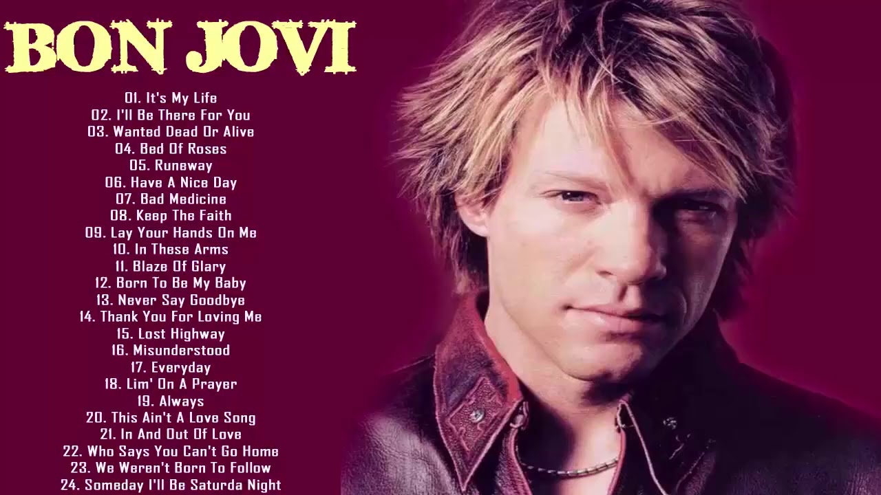 Bon jovi songs hits album greatest